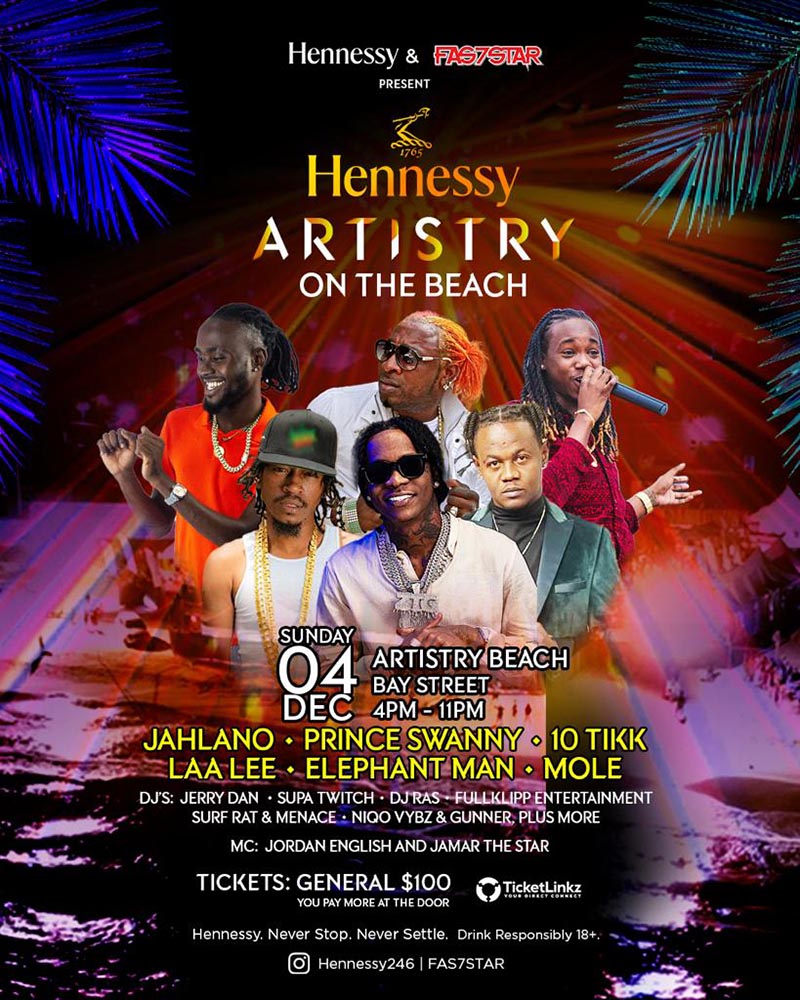 Hennessy Artistry On The Beach