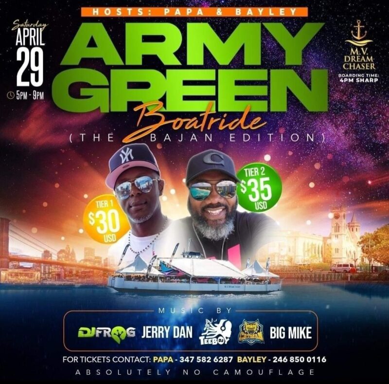 Army Green Boatride