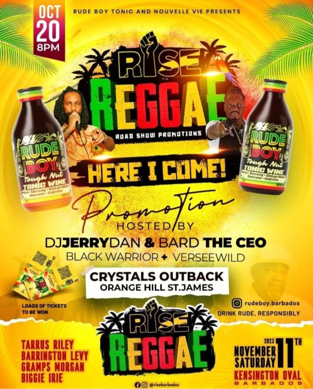 Rise Reggae Promotion Barbados Events Calendar 2024 Events Bim