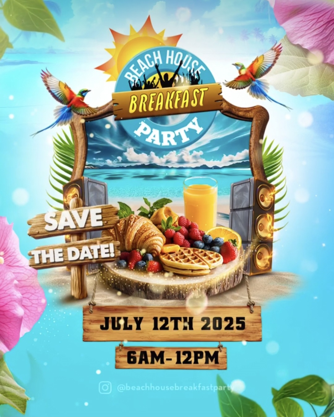 Beach House Breakfast Party 2025