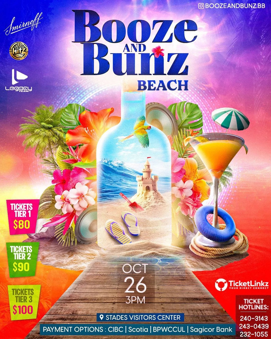 Booze and Bunz Beach